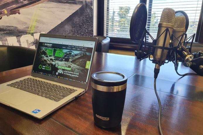 EvoQuip have introduced a monthly podcast on crushing and screening