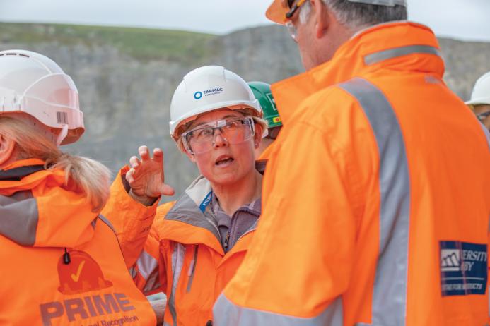 Quarry workforce