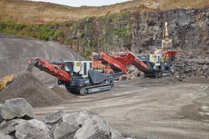 C&R Developments selected a Sandvik QJ341 mobile jaw crusher and a QH332 mobile cone crusher as their first items of crushing machinery