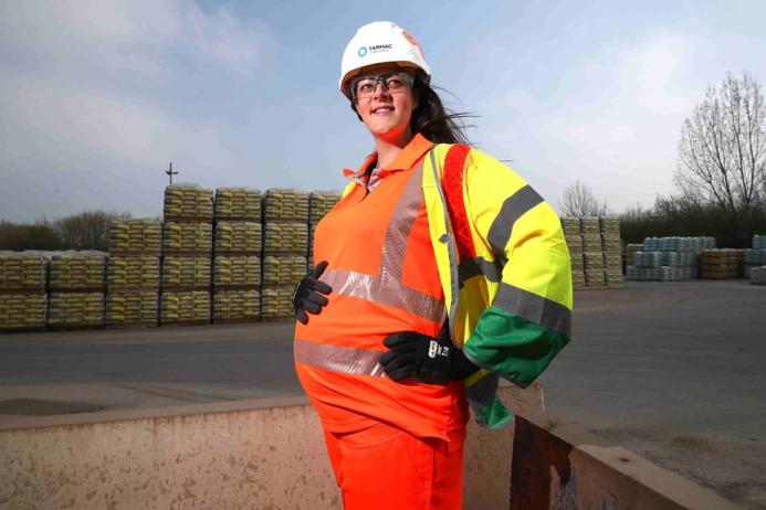 In 2019, Tarmac were the first in the industry to launch PPE suitable for women to wear during pregnancy