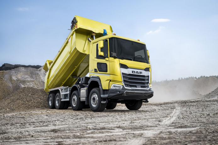 The new DAF XFC Construction truck
