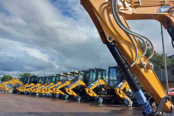 SANY have taken over their south-east England construction equipment franchise and will now sell direct