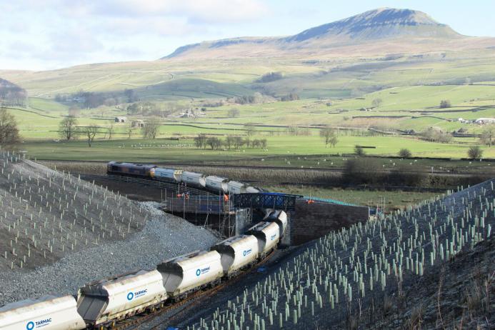 Tarmac are one of the country’s biggest users of the rail freight network