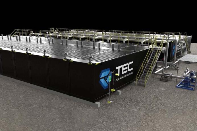 Close up of a TEC Bitutainer storage solution