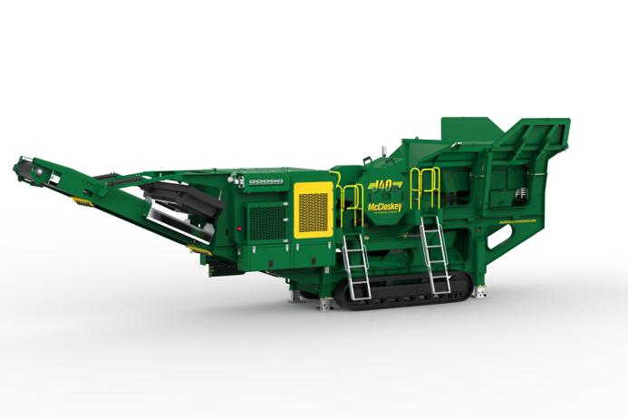 McCloskey J40 mobile crusher