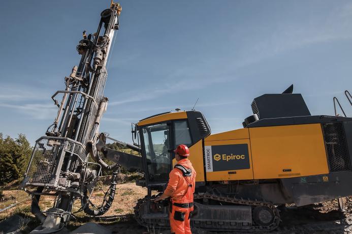 Explosia currently have three Epiroc drill rigs with two more due for delivery before the end of 2023