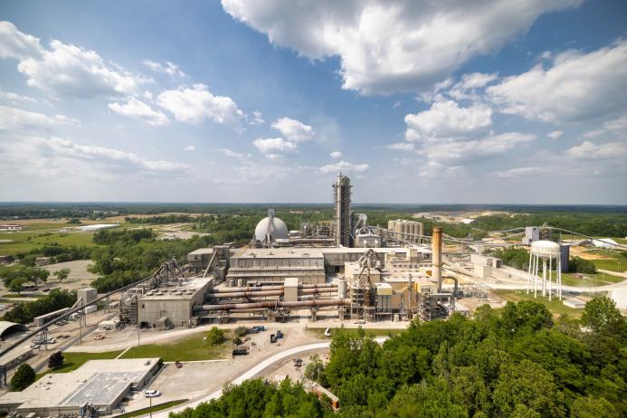 Heidelberg Materials’ new Mitchell cement plant in Indiana
