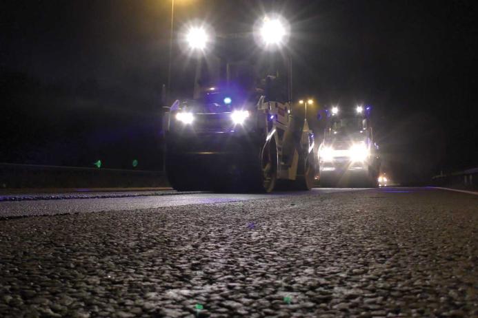 TotalEnergies asphalt laying