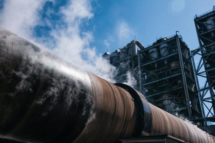 View of the kiln at Tokuyama’s Nanyo cement plant, where ABB Ability Expert Optimizer has been deployed. Photo: Tokuyama Corporation