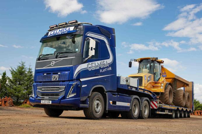 Celmisa Plant Hire have continued a decades-long relationship with Volvo by taking delivery of a new FH 540 Globetrotter 6x4 tractor unit