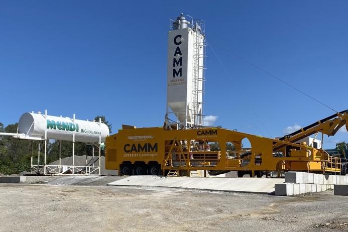 CAMM Quarries’ new Rapidmix 400C