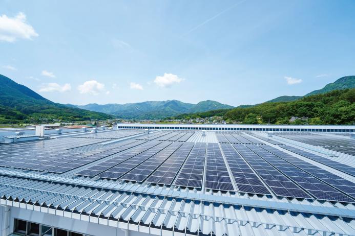 The new Takeuchi Aoki site operates with 100% renewable energy and solar power throughout