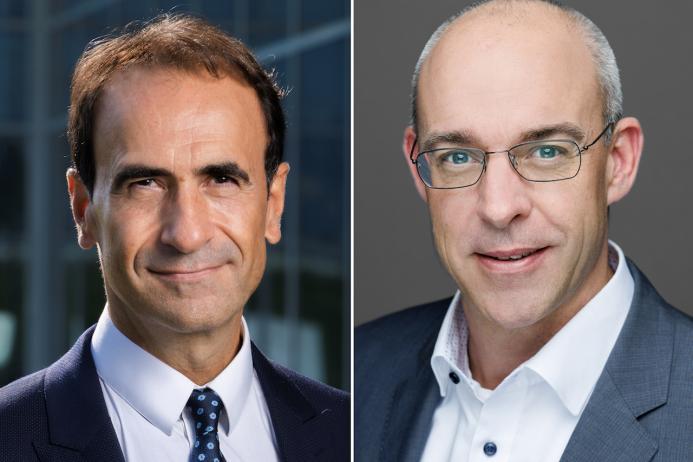 Roberto Callieri (left) will take on responsibility for Asia within the Group area Asia-Pacific as of January 2024. Axel Conrads (right) will take on the new role of chief technical officer as of February 2024