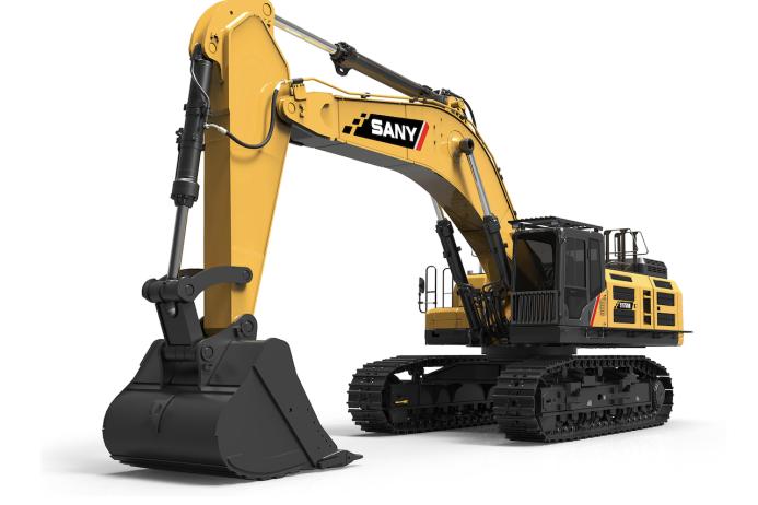 Now available in the UK market, the new Stage V compliant, 78-tonne SANY SY750H crawler excavator 
