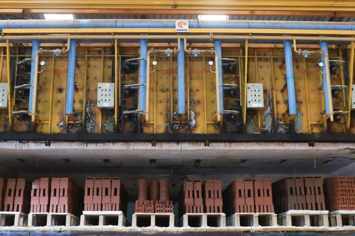 The 20% hydrogen blend is fully compatible with existing kiln equipment