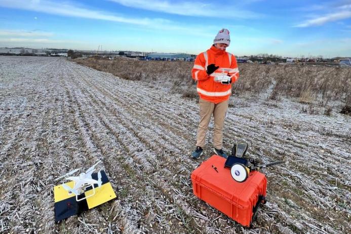 Working with connected site specialist SITECH, Daniel Charles Surveys are bringing drone site surveying and monitoring to external clients