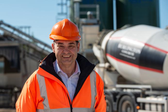 Burlington Stone managing director Richard Page