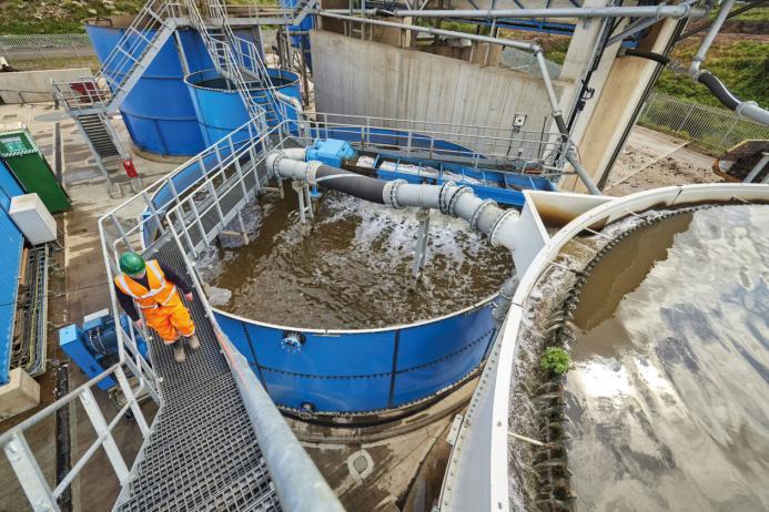 As part of the C&D recycling facility’s water management, NRE Aggregates have incorporated a holding pond in the centre of the plant, so any run-off water or rainwater is reused and recycled all the time