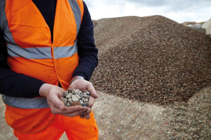NRE Aggregates are aiming to create a sustainable resource for the future with high-quality recycled materials