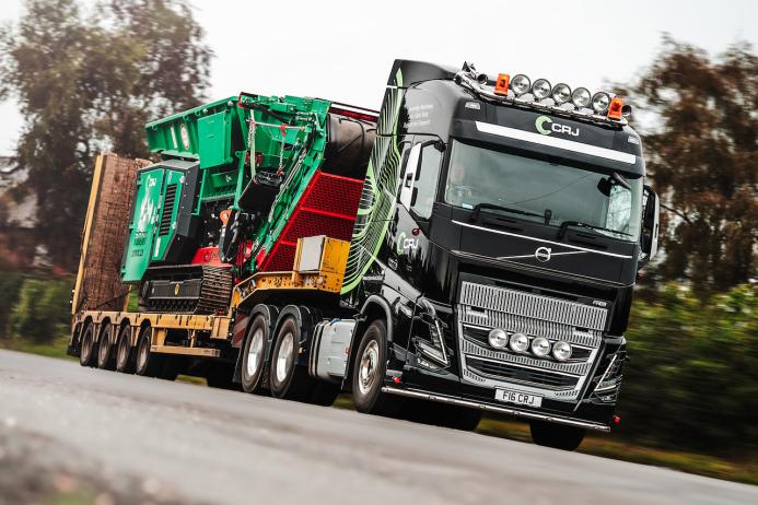 CRJ Services have taken delivery of two tag-axle tractor units with spacious Globetrotter cabs from Volvo Trucks, welcoming an FH16 650 and an FH 540 into their business