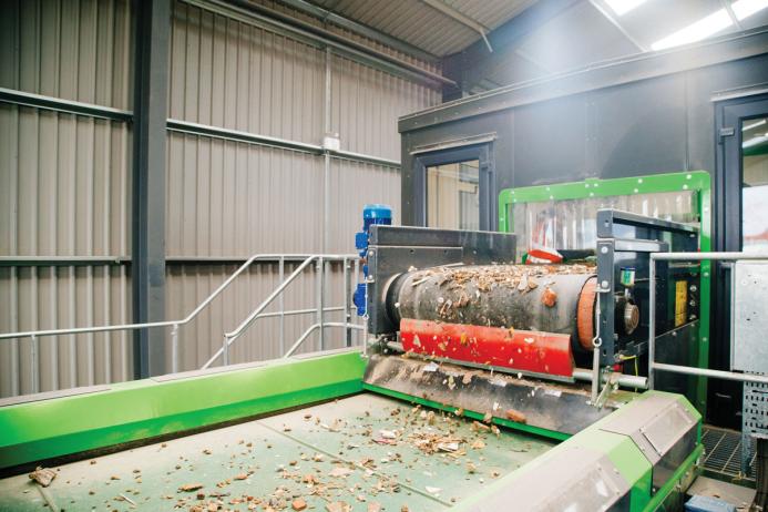 Collard’s new waste-segregation plant highlights the group’s commitment to sustainability by diverting all waste materials, including C&D, away from landfill