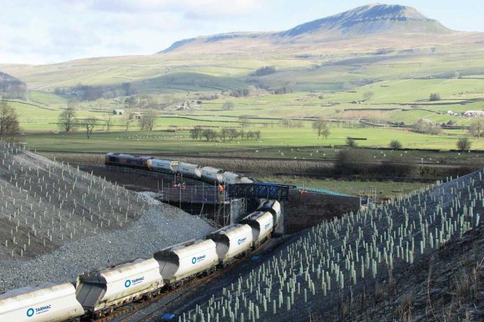 Tarmac are one of the country’s biggest users of the rail freight network