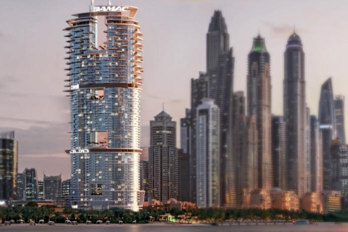 Artist’s impression of the Cavalli Tower in Dubai Marina