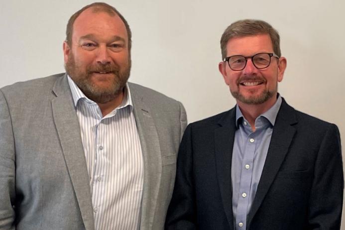 L-R: Bulldog chairman Gary Cooper and managing director Steve Millburn