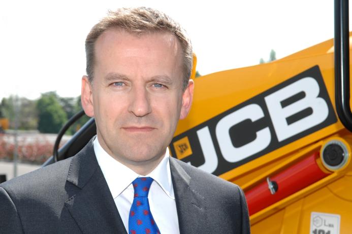 JCB chief executive officer Graeme Macdonald