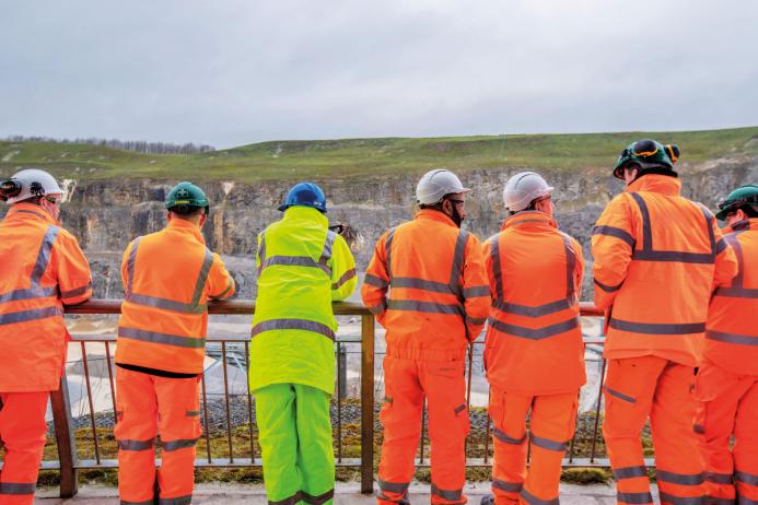 Quarry site visit