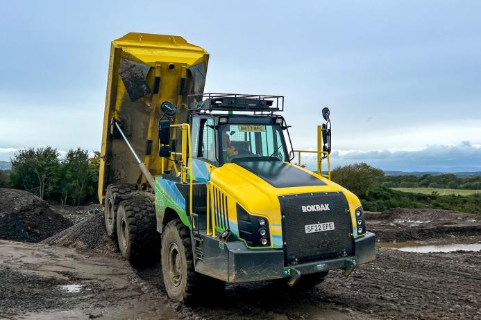 The RA30 has already moved hundreds of thousands of tonnes of material since arriving on site in October 2022