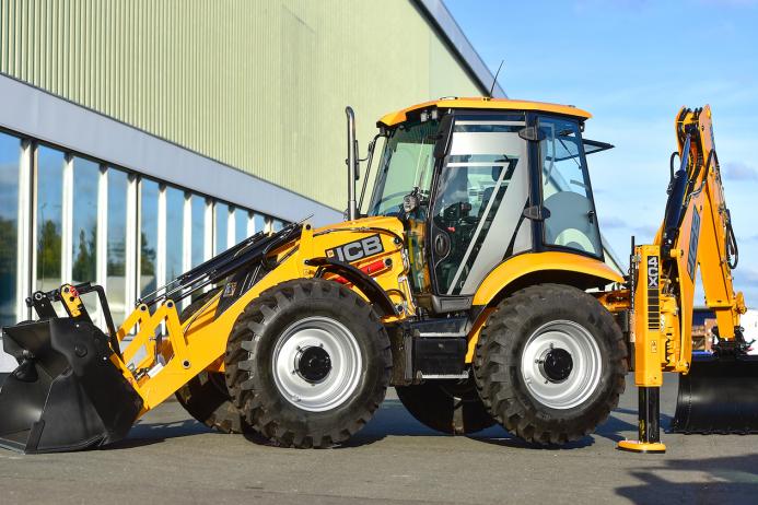 Platinum edition of the JCB 4CX backhoe loader