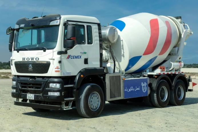 A lower-carbon Cemex truckmixer