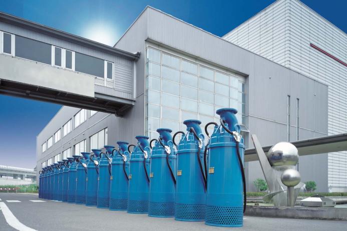 Tsurumi LH series submersible pumps are among the most powerful on the market