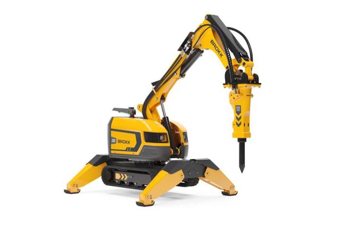 Brokk’s new 200+ SmartPower+ demolition robot