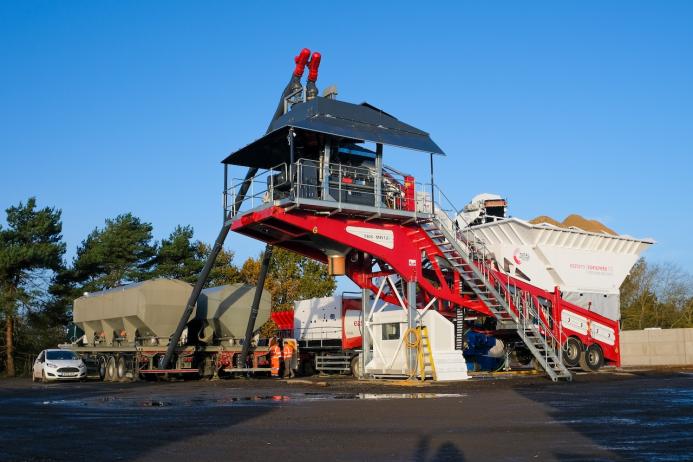 Eastern Concrete’s new wet-batch plant in Leiston, Suffolk