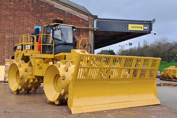 Finning have a longstanding relationship with FCC, including rebuilding their Caterpillar machinery