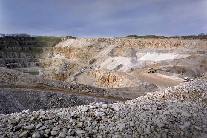 Tarmac’s Hindlow Quarry, Buxton, Derbyshire