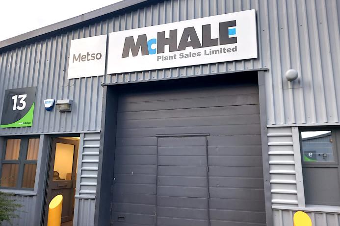 McHale’s new Metso customer support depot in Edinburgh
