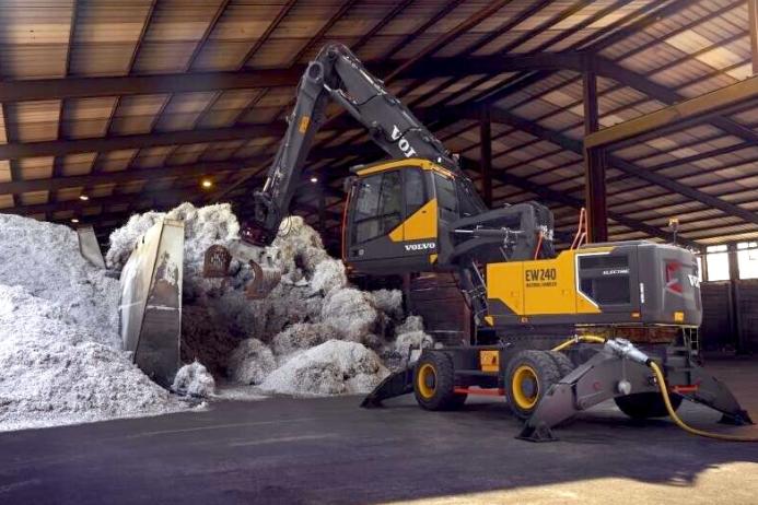 New Volvo EW240 Electric Material Handler  