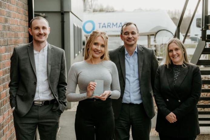 Tarmac assistant training manager Kirin Fisher has been announced as Intec Business College’s Apprentice of the Year for 2024