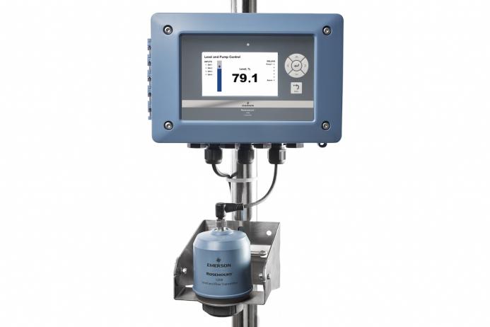 The Rosemount 1208C Level and Flow Transmitter and Rosemount 3490 Controller for level and volume flow measurement in water, wastewater, and process utility applications