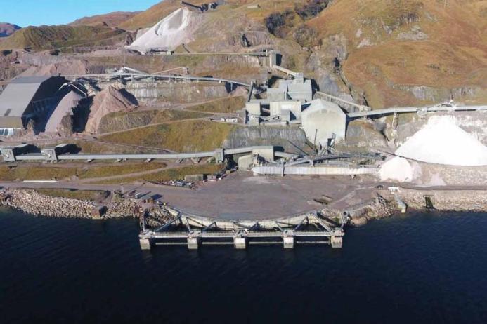Aggregate Industries’ Glensanda coastal super quarry