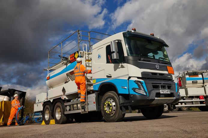 Orica UK have added four new Volvo FMX 460 6x4 rigids to their fleet 