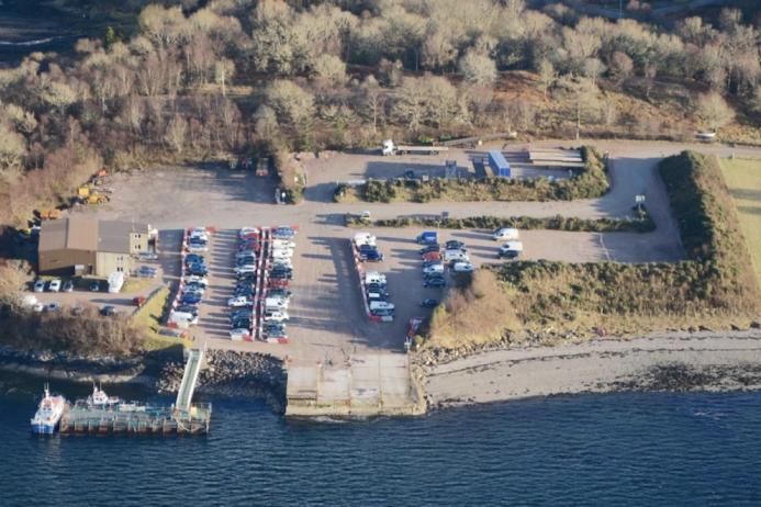 Aggregate Industries’ Rhugh Garbh Depot at Barcaldine, near Oban