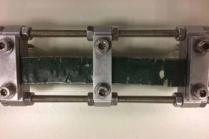 Some rubber literally disintegrates within hours