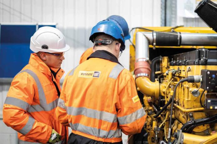 Finning support their customers with microgrid solutions that can capture and store renewable energy