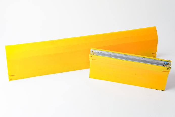 Rhino Hyde blade systems are compact in nature and can be installed in less than 30 minutes with minimal required space for installation