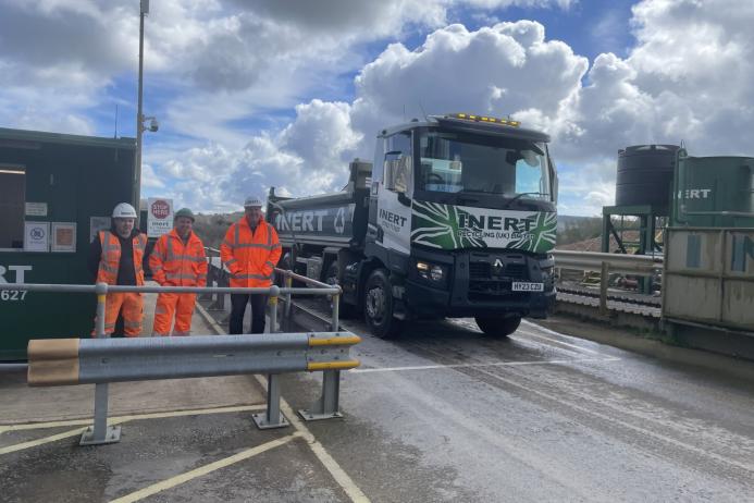 Inert Recycling will be looking to further their contracting and service offerings in Sussex as they have done at Cemex’s Sandgate Quarry