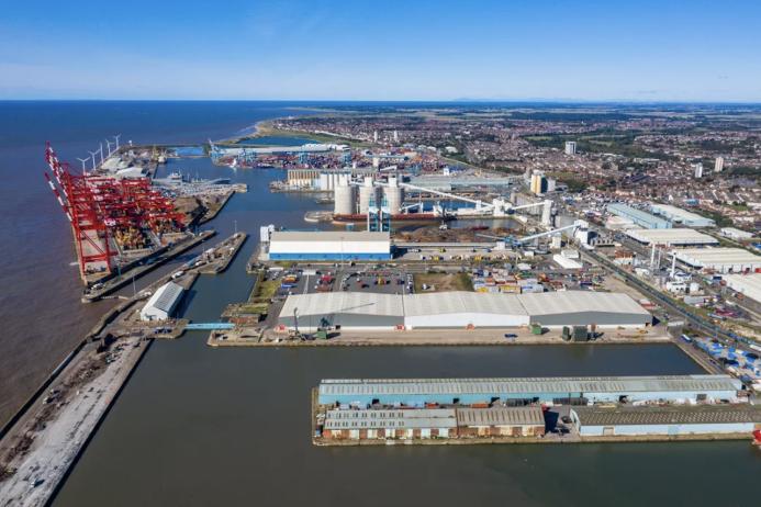 Aggregate Industries are investing in a new ‘super shed’ at the Port of Liverpool